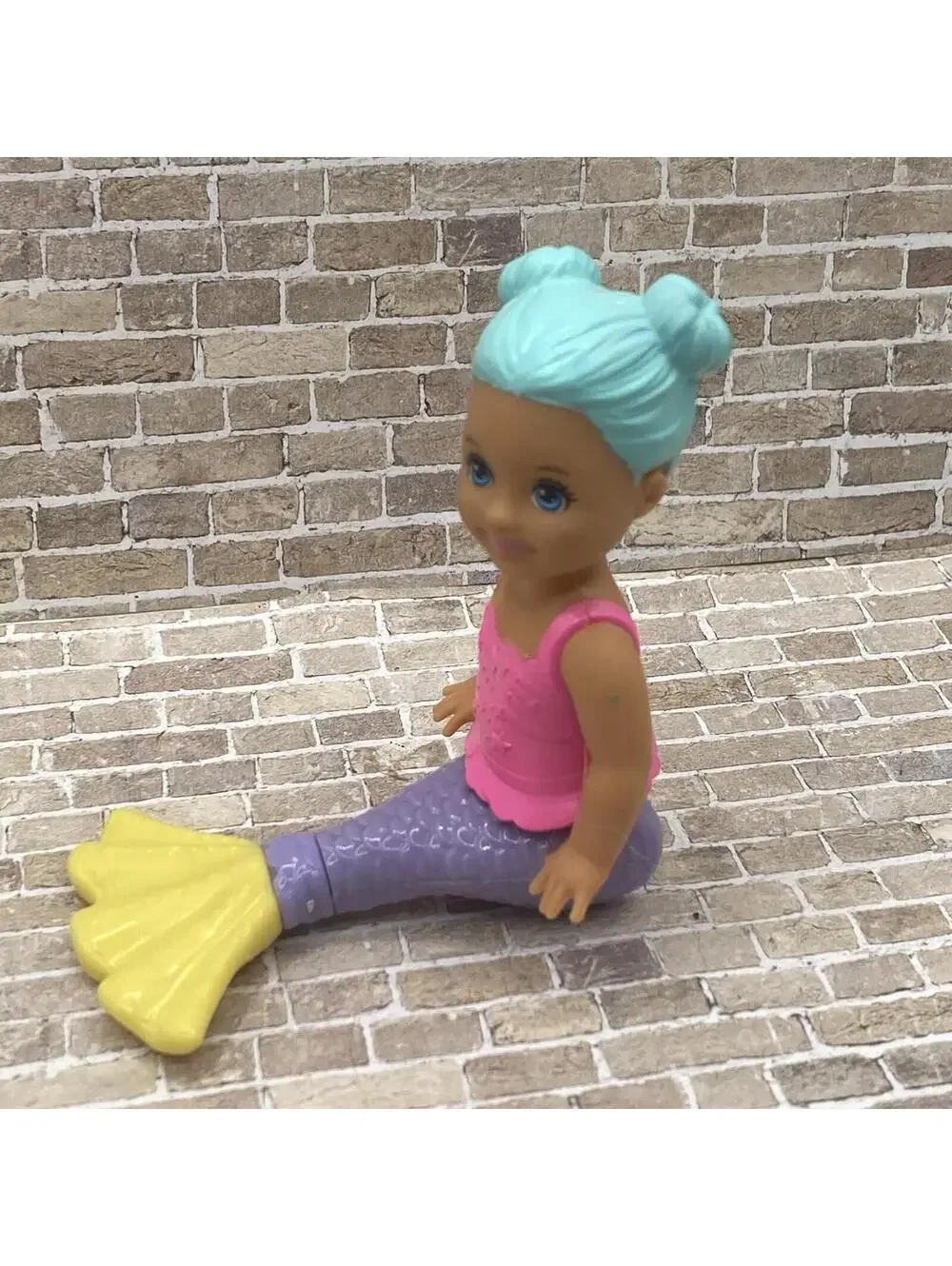 Barbie Dreamtopia Kelly Chelsea Mermaid Doll Purple Hair 6” Toy B18 - Picture 5 of 8